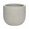 Cody Plant Pot - Ridged Cement