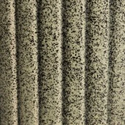 Azalea Ribbed Plant Pot - Speckled Green Stone -Hortology Shop Azalea Ribbed Plant Pot Speckled Green Stone