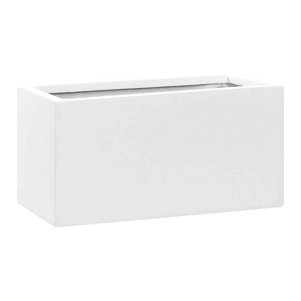 Balcony Planter - Matt White 1 Balcony Planter - Matt White