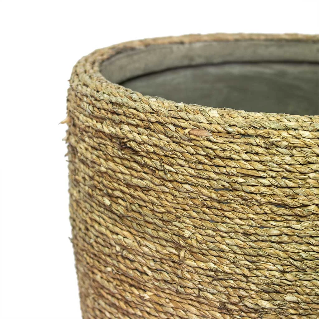 Ben Plant Pot - Straw Grass 4 Ben Plant Pot - Straw Grass - Image 4