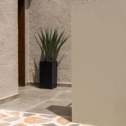 Bouvy Natural Planter - Black -Hortology Shop Bouvy Natural Planter Black Lifestyle 4