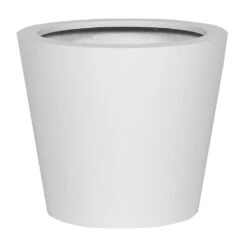 Bucket Essentials Planter - Matt White -Hortology Shop Bucket Essentials Planter Matt White 40x35cm
