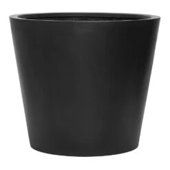 Bucket Natural Planter - Black -Hortology Shop Bucket Natural Planter Black 68x60cm