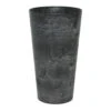 Claire Artstone Tall Planter - Black