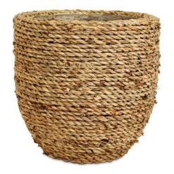 Cody Plant Pot - Straw Grass -Hortology Shop Cody Plant Pot Straw Grass 22x20cm 2