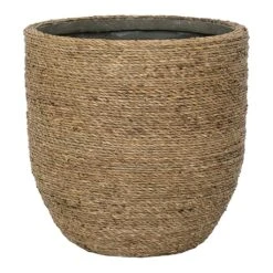 Cody Plant Pot - Straw Grass -Hortology Shop Cody Plant Pot Straw Grass