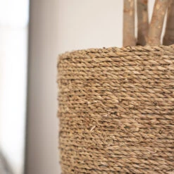 Cody Plant Pot - Straw Grass -Hortology Shop Cody Plant Pot Straw Grass 3