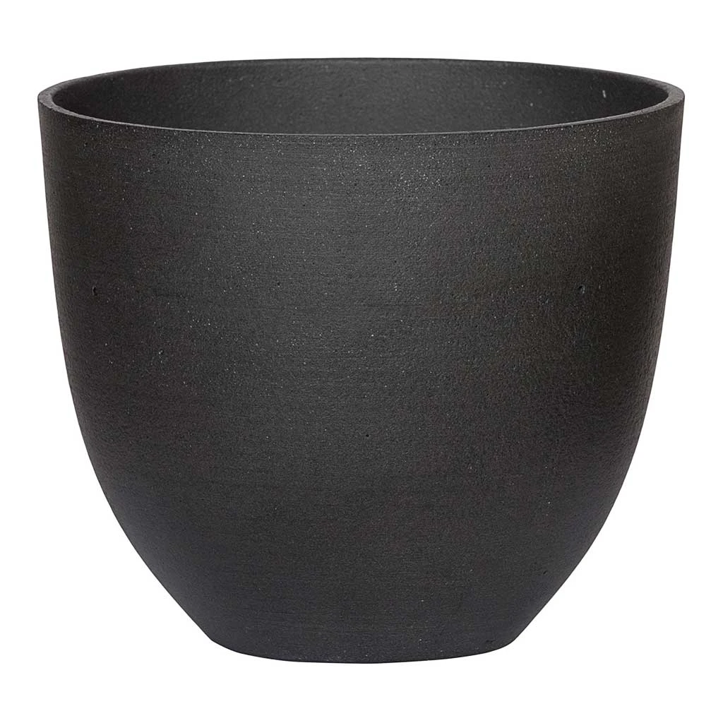 Coral Refined Planter - Volcano Black 1 Coral Refined Planter - Volcano Black