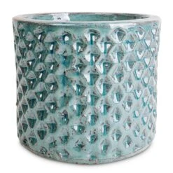 Dion Planters - Set Of 3 - Ocean Blue -Hortology Shop Dion Planters Set of 3 Ocean Blue 1