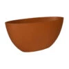 Dorant Refined Oval Plant Bowl - Canyon Orange