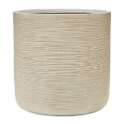 Dune Cylinder Planter - Oat -Hortology Shop Dune Cylinder Planter Oat 53x52cm