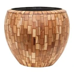 Facets Couple Planter - Jenga -Hortology Shop Facets XL Couple Planter Jenga 50cm