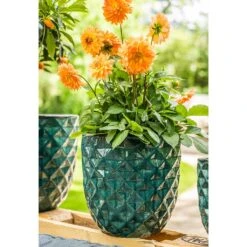 Felix Planters - Set Of 4 - Ocean Blue 16 Felix Planters - Set Of 4 - Ocean Blue -Hortology Shop Felix Planter Ocean Blue Outdoor Plant