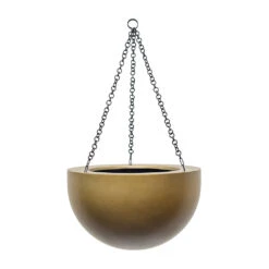 Gradient Hanging Plant Bowl - Matt Honey