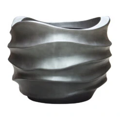 Gradient Lee Couple Planter - Matt Grey