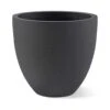 Grigio Egg Pot Planter - Anthracite Concrete