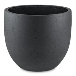 Grigio New Egg Pot Planter - Anthracite Concrete -Hortology Shop Grigio New Egg Pot Planter Anthracite Concrete 94x80cm