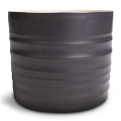 Hadleigh Plant Pot - Charcoal -Hortology Shop Hadleigh Plant Pot Charcoal 20x17.5cm 67a25f47 0ee6 42a2 9b53 43335a406f23