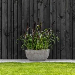 Hunter Mountain Planter - Granite Grey -Hortology Shop Hunter Mountain Planter Granite Grey Lifestyle 2