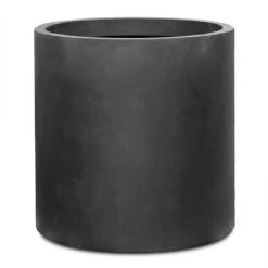 Jumbo Max Natural Planter - Black -Hortology Shop Jumbo Max Natural Planter Black 70x70cm