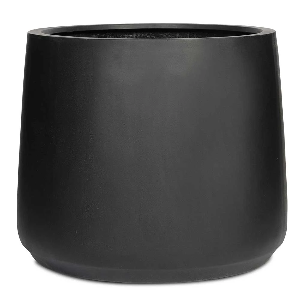 Jumbo Patt Natural Planter - Black 1 Jumbo Patt Natural Planter - Black