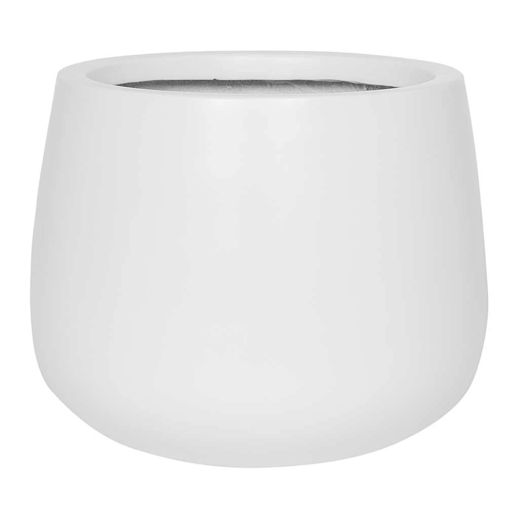Kevan Essentials Plant Pot - Matt White 1 Kevan Essentials Plant Pot - Matt White