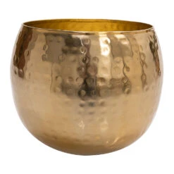Kody Metal Plant Pots - Set Of 3 - Large - Gold -Hortology Shop Kody Metal Plant Pots Set of 3 Large Gold Single