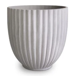 Lagos Plant Pot - Cement -Hortology Shop Lagos Plant Pot Cement 26x26cm