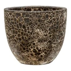 Lava Couple Relic Planter - Black 20 Lava Couple Relic Planter - Black -Hortology Shop Lava Couple Relic Planter Black Small