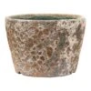 Lava Couple Straight Relic Planter - Rust