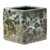 Lava Cube Relic Planter - Jade