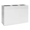 Line-Up Rectangle Planter - Matt White