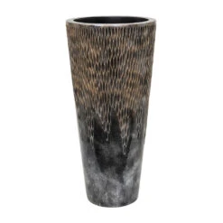 Luxe Lite Comet Straight Partner Planter - Bronze