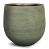 Lydia Plant Pot - Shiny Green