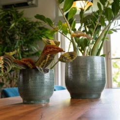 Lykke Plant Pot - Sage -Hortology Shop Lykke Sage 2