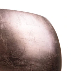 Metallic Globe Plant Pot - Matt Coffee -Hortology Shop Metallic Globe Plant Pot Matt Coffee SWATCH 3