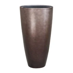 Metallic Partner Planter - Matt Coffee 9 Metallic Partner Planter - Matt Coffee -Hortology Shop Metallic Partner Planter Matt Coffee 40x75cm