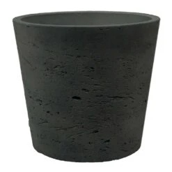 Mini Bucket Plant Pot - Black Washed -Hortology Shop Mini Bucket Plant Pot Black Washed Medium