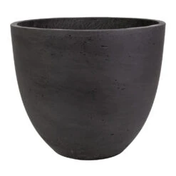 Mini Jesslyn Plant Pot - Black Washed -Hortology Shop Mini Jesslyn Plant Pot Black Washed 32x27cm