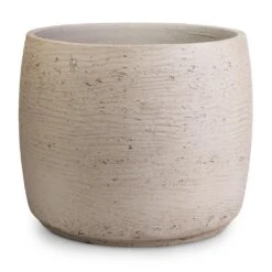 Mini Valerie Plant Pot - Grey Washed -Hortology Shop Mini Valerie Plant Pot Grey Washed 36x28cm