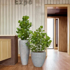 Naturescast Partner Planter - Grey -Hortology Shop Naturescast Partner Couple Planter Grey Liestyle 05593378 b030 4331 9376 1d57c9e7d03e