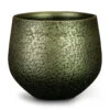 Noor Plant Pot - Velvet Green