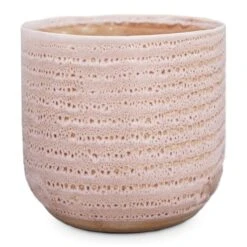 Ocean Glaze Plant Pot - Morganite -Hortology Shop Ocean Glaze Plant Pot Morganite 18 x 18cm