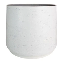 Patt Plant Pot - White Washed -Hortology Shop Patt Plant Pot White Washed 45x38cm