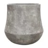 Polystone Coated Darcy Planter - Raw Grey