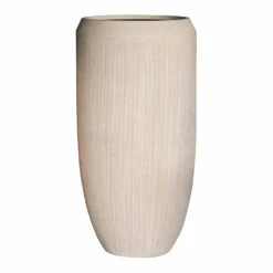 Polystone Coated Plain Coppa Planter - Natural -Hortology Shop Polystone Coated Plain Coppa Planter Natural 51x100cm