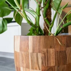 Quinn Planter - Natural -Hortology Shop Quinn Natural 2