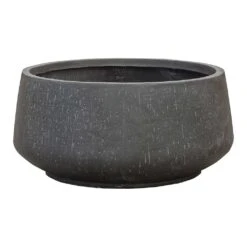 Raindrop Bowl Planter - Anthracite -Hortology Shop Raindrop Bowl Planter Anthracite 55cm