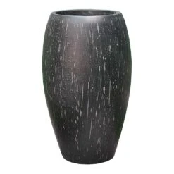 Raindrop Tall Balloon Planter - Anthracite -Hortology Shop Raindrop Tall Balloon Planter Anthracite 53cm