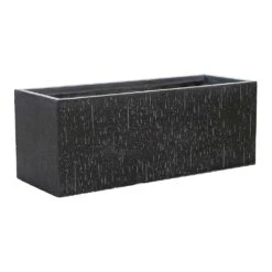 Raindrop Trough Planter - Anthracite -Hortology Shop Raindrop Trough Planter Anthracite 80cm